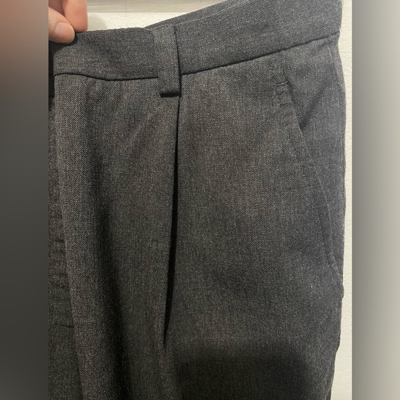 Size 10 High Waisted Ralph Lauren Straight Leg Wool Pants / Trousers - Picture 2 of 5